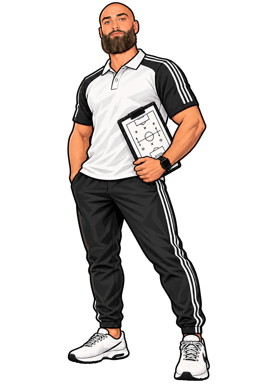 Brother als Fußballtrainer